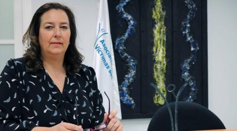 Maite Araluce, nueva presidenta de la AVT: Maite Araluce, nueva presidenta de la AVT: