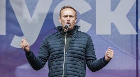 El opositor ruso Alexéi Navalni, en una imagen de archivo. El opositor ruso Alexéi Navalni, en una imagen de archivo.
