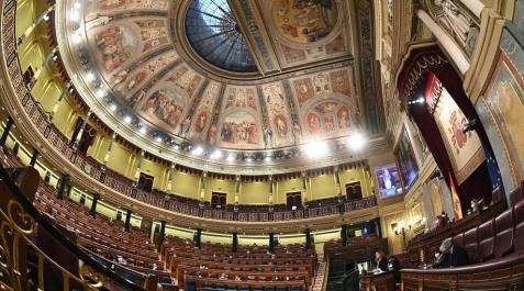 Un momento del pleno extraordinario celebrado este jueves en el Congreso de los Diputados Un momento del pleno extraordinario celebrado este jueves en el Congreso de los Diputados