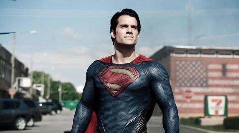 Henry Cavill como Superman. Henry Cavill como Superman.