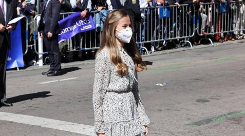 Primer acto en solitario de la Princesa Leonor La Princesa Leonor se estrena en el Instituto Cervantes con su primer acto en solitario