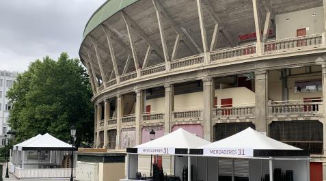 Las dos nuevas terrazas de la plaza de Toros Las dos nuevas terrazas de la plaza de Toros
