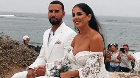 anabel-pantoja Un momento de la boda de Anabel Pantoja y Omar Sánchez