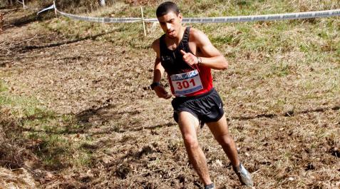 Hamza-Bouazzaou Hamza Bouazzaou, en un cross en Alsasua disputado en febrero