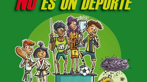 Apustas Cartel de la campaña 'Apostar NO es un deporte'