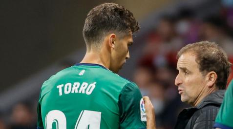 Lucas Torró en el partido frente al Atlético Lucas Torró en el partido frente al Atlético