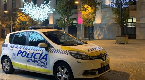 policia municipal madrid Un vehículo de la Policía Municipal de Madrid