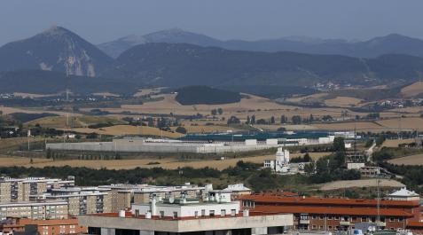 carcel Vista de la cárcel de Pamplona.