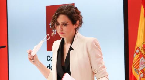 La presidenta madrileña, Isabel Díaz Ayuso La presidenta madrileña, Isabel Díaz Ayuso