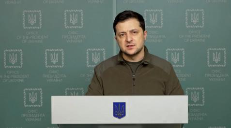 zelensky Volodímir Zelenski, presidente de Ucrania