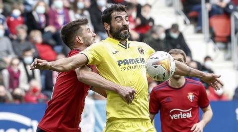 Foto del Osasuna - Villarreal en El Sadar. Foto del Osasuna - Villarreal en El Sadar.