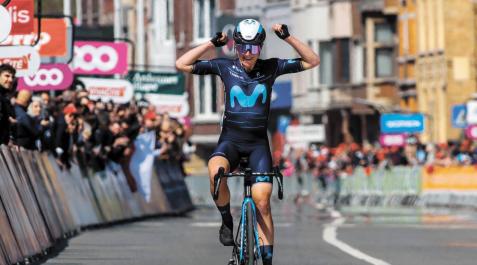 van vleuten Annemieck Van Vleuten celebra su victoria en la Lieja Bastoña Lieja 2022