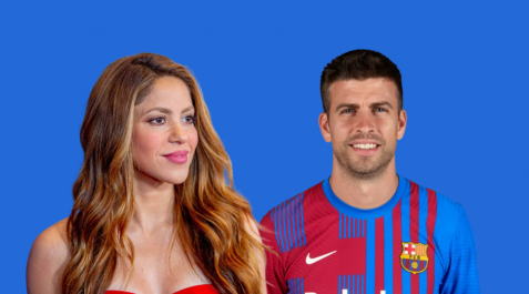 Montaje fotográfico de Shakira y Piqué Montaje fotográfico de Shakira y Piqué