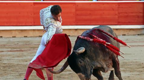 Corrida9 Imágenes de la corrida del 9 de julio en la Feria del Toro de Sanfermines 2022