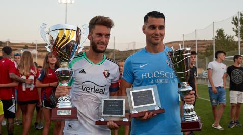 Roberto Torres y Andrés Fernández Roberto Torres y Andrés Fernández, tras el amistoso de este sábado en Mendigorría