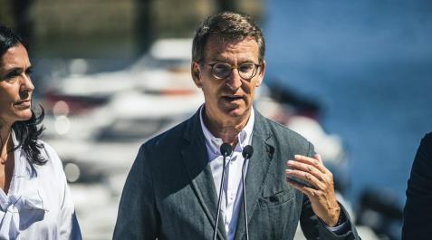 Alberto Núñez Feijóo Alberto Núñez Feijóo, este jueves en A Coruña