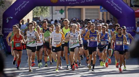 Carrera Viana Salida de la VIII Carrera Popular de Viana, sobre 5 y 10 kilómetros
