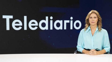 Ana Herranz, presentado el Telediario Ana Herranz, presentado el Telediario