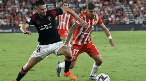 Almería-Osasuna Almería-Osasuna, de la jornada 5 de LaLiga Santander.