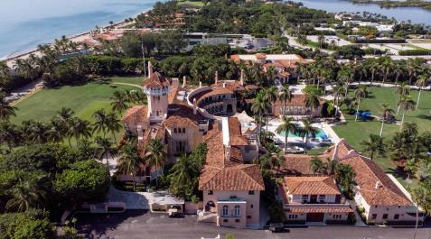 Vista de la mansión de Mar-a-Lago que Trump tiene en Palm Beach Vista de la mansión de Mar-a-Lago que Trump tiene en Palm Beach