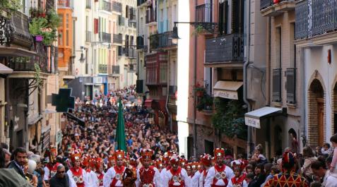 Fotos del recorrido de los gigantes por el Casco Antiguo de Pamplona en el último día de San Fermín Txikito 2022. Fotos del recorrido de los gigantes por el Casco Antiguo de Pamplona en el último día de San Fermín Txikito 2022.