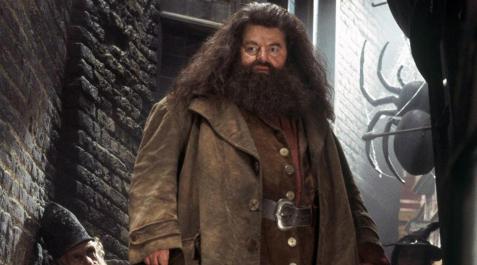 Robbie Coltrane, en el papel del profesor Rubeus Hagrid Robbie Coltrane