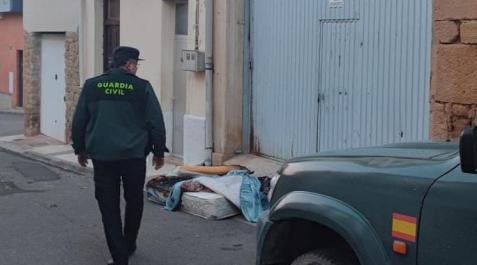 incendio-carcastillo-guardia-civil Fallece el vecino de Carcastillo que sufrió quemaduras al incendiarse su vivienda el pasado día 28