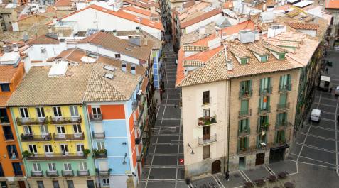 Imagen del Casco Antiguo de Pamplona Imagen del Casco Antiguo de Pamplona