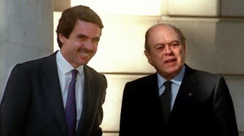 José María Aznar y Jordi Pujol, en 1998. José María Aznar y Jordi Pujol, en 1998.