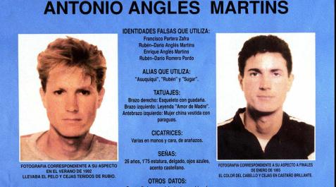antonio-angles Fotografía de archivo de Antonio Anglés, a quien se le busca desde 1993 por el asesinato de tres niñas en Alcásser en 1992