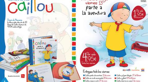 Libros infantiles de Caillou Libros infantiles de Caillou