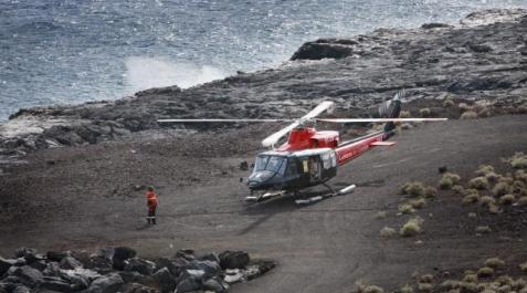 Soria anuncia un plan para reactivar la economía de El Hierro Labores de vigilancia. DN