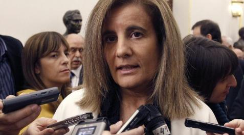 La ministra de Empleo La ministra de Empleo