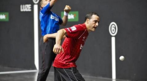 Una final anticipada en Bilbao Olaizola II e Irujo. DN