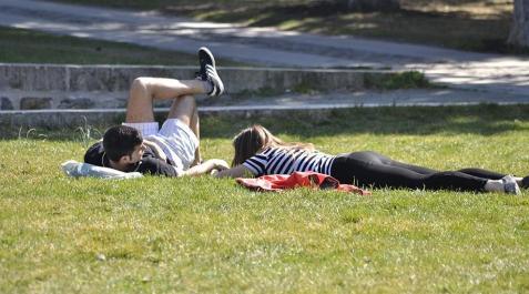 Imágenes de tiempo soleado y temperaturas de hasta 24 grados, este miércoles 14 de marzo
