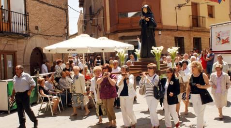 Cascante celebra la fiesta en honor a Santa Vicenta María Cascante celebra la fiesta en honor a Santa Vicenta María