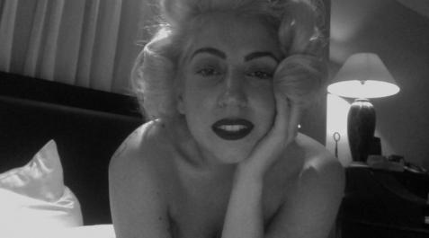 Lady Gaga homenajea a Marilyn Monroe en Twitter Lady Gaga homenajea a Marilyn Monroe en Twitter