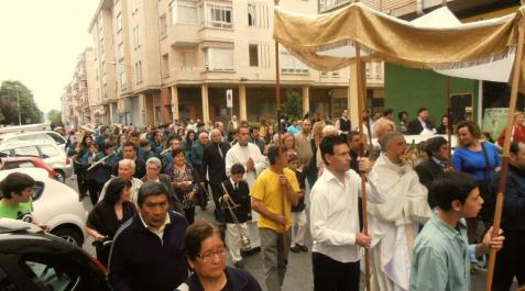 Procesión del Corpus en Berriozar Procesión del Corpus en Berriozar