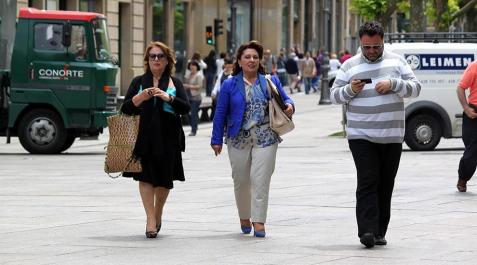 Vajan las temperaturas hoy 8 de junio_17 Los termometros vajaron este viernes en Pamplona
