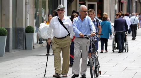 La semana empieza con tiempo inestable en Navarra, que se mantendrá hasta el jueves. Al menos, éstas son las previsiones de la Agencia Estatal de Meteorología. AGENCIAS