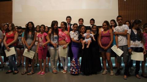 En la entrega de diplomas En la entrega de diplomas