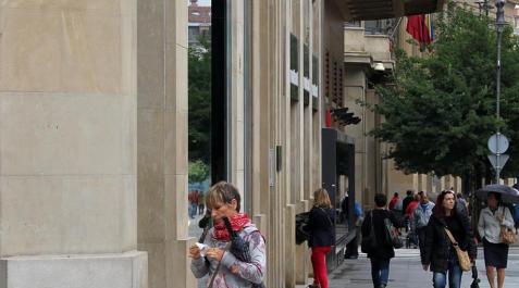 El tiempo en Pamplona este martes_7 Imágenes del clima en la capital navarra este martes, 19 de junio
