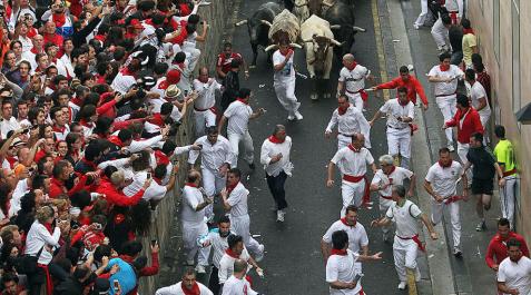 Peligrosa carrera de los Miura sin heridos Peligrosa carrera de los Miura sin heridos