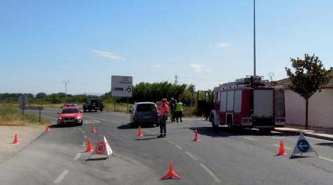 En el lugar del accidente, este sábado En el lugar del accidente, este sábado