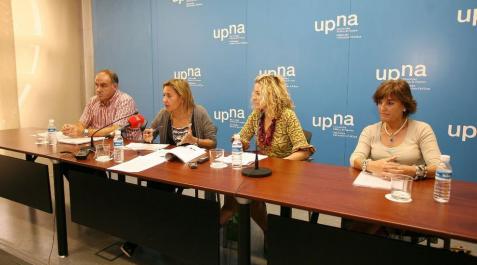 De izda a dcha, Juan Gallego, Paloma Vírseda, Rosa López e Inmaculada Rández De izda a dcha, Juan Gallego, Paloma Vírseda, Rosa López e Inmaculada Rández