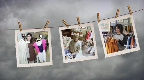 Prendas con un pasado: la ropa de segunda mano se convierte en 'vintage' Prendas con un pasado: la ropa de segunda mano se convierte en 'vintage'