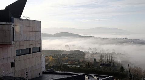 La niebla, protagonista este martes en muchas zonas de Navarra La niebla, protagonista este martes en muchas zonas de Navarra