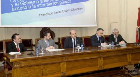 La Ley Foral de Transparencia entrará en vigor el 28 de diciembre La Ley Foral de Transparencia entrará en vigor el 28 de diciembre