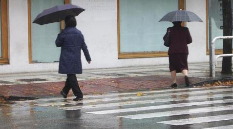 Las lluvias arropan a Navarra _10 Imágenes de las lluvias intensas que se han precipitado en Navarra durante este fin de semana, en especial en la mitad norte de la Comunidad foral.