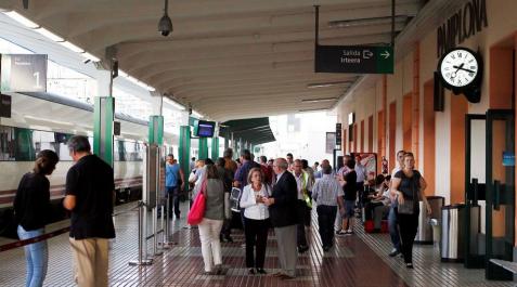 Adif destina un millón a mejorar el acceso a la estación de Pamplona Adif destina un millón a mejorar el acceso a la estación de Pamplona